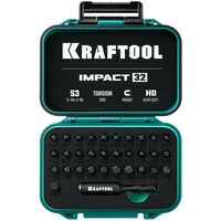 Наборы оснастки: Набор ударных бит KRAFTOOL IMPACT-32 32 шт [26066-H32] фотографии