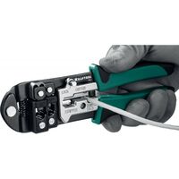 Электромонтажный инструмент: Кримпер универсальный KRAFTOOL RJ RJ45, RJ11/RJ12 [22699] фотографии
