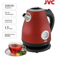 Чайники, термопоты: Чайник JVC JK-KE1717 red фотографии
