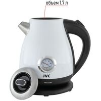 Чайники, термопоты: Чайник JVC JK-KE1717 white фотографии