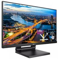 Мониторы: ЖК-монитор PHILIPS 222B1TC/00 Black 21.5" IPS, Multi-Touch, 1920x1080, 75Hz, 4 ms, 178°/178°, 250 cd/m, 50M:1, +HDMI 1.4, +DisplayPort 1.2, +4xUSB 3.2, +MM, +регулировка по высоте фотографии