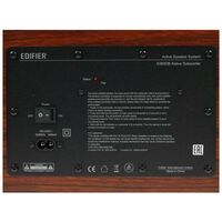 Колонки: Колонки Edifier S360DB Brown 2x40W + Wireless Subwoofer 75W, дерево, Bluetooth, ПДУ фотографии