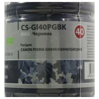Для Canon (совместимые): Чернила Cactus CS-GI40PGBK Black для Canon Pixma  G5040/G6040/GM2040 140 мл фотографии