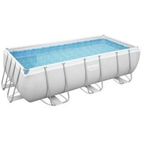 Бассейны: Бассейн каркасный BestWay Power Steel 404 х 201 х 100 см фильтр-насос, лестница фотографии