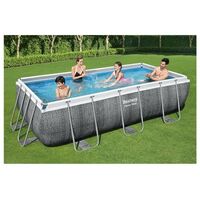 Бассейны: Бассейн каркасный BestWay Power Steel 404x201x100 см фильтр-насос, лестница [56721] фотографии