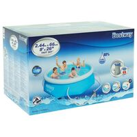 Бассейны: Бассейн надувной BestWay Fast Set 244 х 66 см фильтр-насос, от 6 лет [57268] фотографии