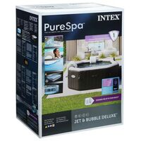 Бассейны: SPA бассейн Intex JET AND BUBBLE DELUXE SET 201 x 71 см 220-240V, от 6 лет фотографии