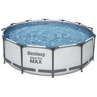 Бассейны: Бассейн каркасный Bestway Steel Pro MAX 366 х 100 см фильтр-насос [56260] фотографии