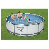 Бассейны: Бассейн каркасный Bestway Steel Pro MAX 366 х 100 см фильтр-насос [56260] фотографии