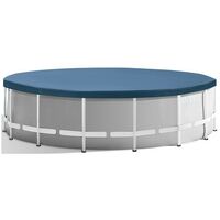Бассейны: Бассейн каркасный Intex Prism Frame 457 х 122 см фильтр-насос, лестница, тент, подстилка фотографии