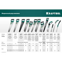 Столярно-слесарный инструмент: Ножовка по дереву KRAFTOOL Alligator Japan 14" 300 мм x 0.6 мм 14 TPI (1,8 мм) [1-15181-30-14] фотографии