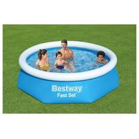 Бассейны: Бассейн надувной Bestway Fast Set 244 х 61 см [57448] фотографии