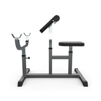 Свободные веса: Скамья Скотта DFC Homegym UB009G серый фотографии
