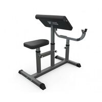 Свободные веса: Скамья Скотта DFC Homegym UB009G серый фотографии