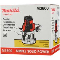 Фрезеры: Фрезер Makita М3601 900Вт, 27000 об/мин, ход 35мм, цанга 8мм, 2.7кг фотографии