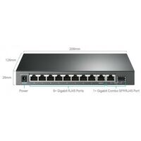 Коммутаторы, маршрутизаторы, межсетевые экраны: Коммутатор TP-Link TL-SG1210MPE 2UTP 1000Mbps+8UTP 1000Mbps PoE+ фотографии