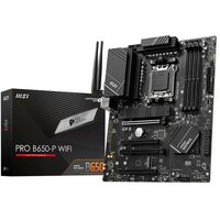Материнские платы: Материнская плата MSI PRO B650-P WIFI AM5 <B650> 4xPCI-E HDMI+DP 2.5GbLAN+WiFi+BT SATA ATX 4DDR5 RTL фотографии