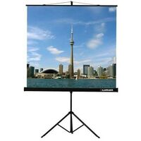 Экраны для проекторов: Экран на штативе Lumien Master View 128x171 см MatteWhiteFiberGlass устойчивый штатив, 4:3 [LMV-100106] фотографии