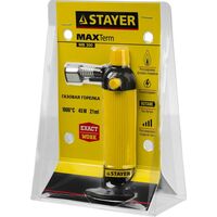 Горелки: Автономная газовая горелка с пьезоподжигом STAYER MaxTerm MB300 1200°С [55570] фотографии