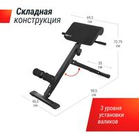 Римские стулья и гиперэкстензии: Гиперэкстензия UNIXFIT R-Chair 130G фотографии