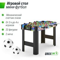 Настольный футбол: Игровой стол UNIX line Мини Футбол - Кикер 101х42 cм фотографии