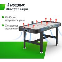 Аэрохоккей: Игровой стол UNIX line Аэрохоккей (155х76 cм) фотографии