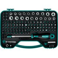 Отвертки: Набор: отвертка-битодержатель с насадками KRAFTOOL X-Drive-122 122 шт [26816] фотографии