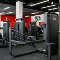 Грузоблочные силовые тренажеры: Жим ногами (Leg Press) DHZ E7003 стек 115 кг фотографии