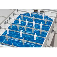 Настольный футбол: Игровой стол - футбол  Garlando G-500 Pure White H2O 143x76x88см фотографии