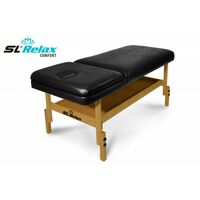 {[ru]:Массажные столы: Массажный стол Start Line Relax Comfort черная кожа (№4 ) [SLR-4