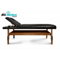{[ru]:Массажные столы: Массажный стол Start Line Relax Comfort черная кожа (№4 ) [SLR-4