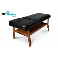 {[ru]:Массажные столы: Массажный стол Start Line Relax Comfort черная кожа (№6) [SLR-4