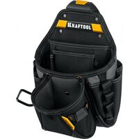 Ящики и сумки для инструмента: Пояс монтажника KRAFTOOL KBS-4 в комплекте: пояс монтажника и 3 сумки [38760-4] фотографии