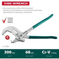 Столярно-слесарный инструмент: Клещи переставные-гаечный ключ KRAFTOOL Vise-Wrench 300 мм [22068] фотографии