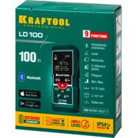 Лазерный дальномер KRAFTOOL LD-100 5 см - 100 м [34765] фотографии