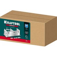 Раздвижная гребенка для плитки KRAFTOOL BUNKER зуб 12*12 мм до 600 мм, нерж. сталь [0808-12] фотографии
