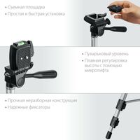 Лазерный нивелир Зубр Профессионал Крест 360 №2, 20 - 70 м [34906-2] фотографии