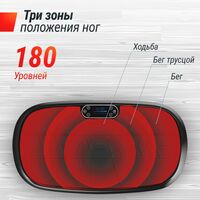 Виброплатформа UNIX Fit Quake 3D Black фотографии