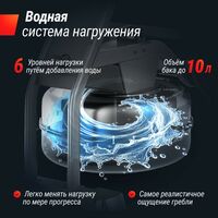 Гребной тренажер UNIX Fit Water Rower 340 фотографии