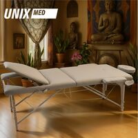Массажный стол UNIX Med Serenity 3 Section Grey фотографии
