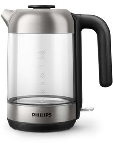 Купить Чайник PHILIPS HD9339/80 1.7 л, прозрачный/нержавеющая сталь (стекло), изображение 3 в интернет-магазине Irkshop.ru