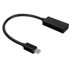 Кабель-адаптер ACD ACD-DAMHF-01B mDP-HDMI, Golden Plated, 20m/19f, Черный, 0.2м, (742569) фотографии