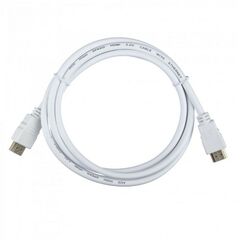 Кабель ACD ACD-DHHM2-18W HDMI 2.0, Golden Plated, 19m/19m, белый, 1.8м фотографии