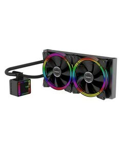 Жидкостная система охлаждения ALSEYE H280 TDP 200W при T воздуха 45 С LED 140mm*2 [AS.02.02.0017] фотографии