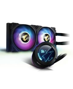 Жидкостная система охлаждения GigaByte GP-AORUS WATERFORCE X 240 2 x 120mm ARGB Fan, RTL фотографии