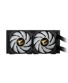 Жидкостная система охлаждения GigaByte GP-AORUS WATERFORCE X 240 2 x 120mm ARGB Fan, RTL фотографии