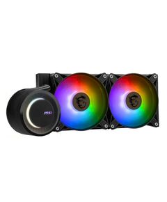Система охлаждения MSI MAG CORELIQUID E240 2x ARGB Fan, Color Box, LGA1700 [306-7ZW5E17-C24] фотографии