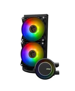 Система охлаждения MSI MAG CORELIQUID E240 2x ARGB Fan, Color Box, LGA1700 [306-7ZW5E17-C24] фотографии