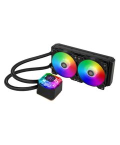 Жидкостная система охлаждения SilverStone SST-IG240P-ARGB 240mm AIO liquid cooler with 2x120mm ARGB fan, LGA 115X/1366/1200/2011/2066 AMD sTRX4/TR4/AM4/ AM3/AM2/FM2/FM1 [G53IG240PARGB20] фотографии