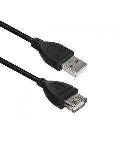 Кабель-удлинитель ACD ACD-U2AAF-20L USB 2.0, A male - A feмale, черный, 2м фотографии